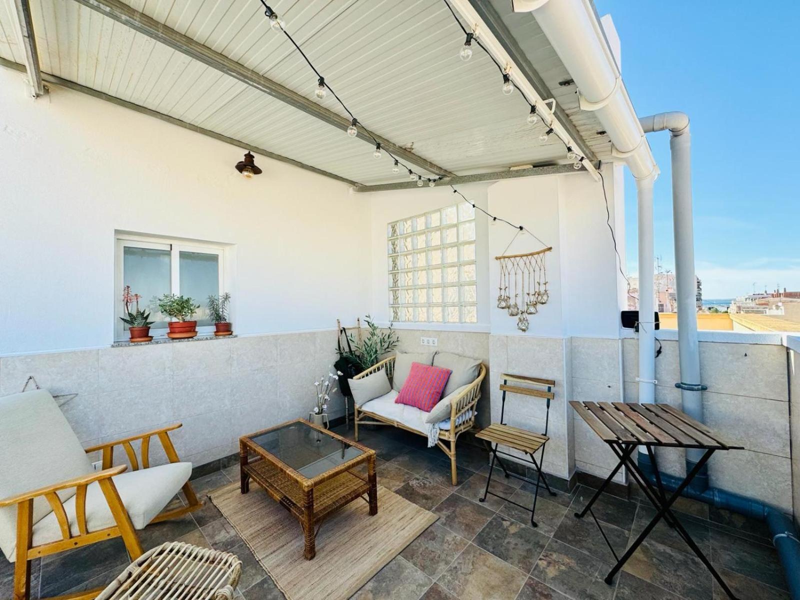 Casa Bonita Avec Roof-Top Santa Pola Esterno foto